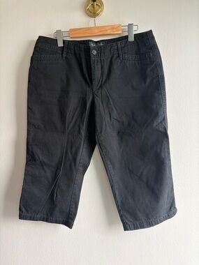 Lauren Ralph Lauren Black Capris